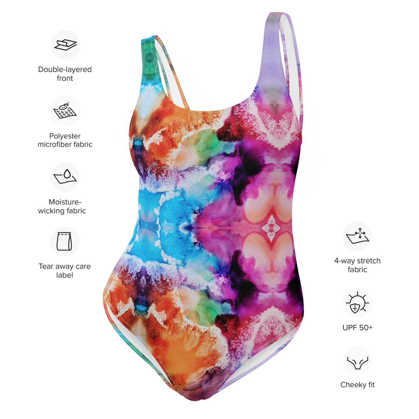 Art Therapy One-Piece Swimsuit