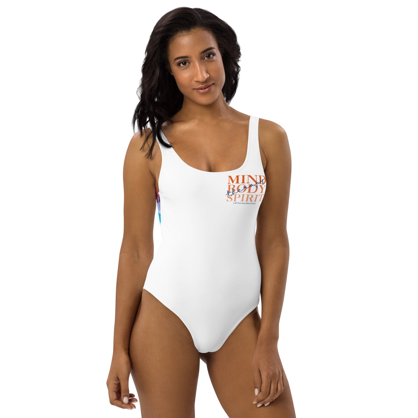 "Mind Body Spirit" One-Piece Swimsuit