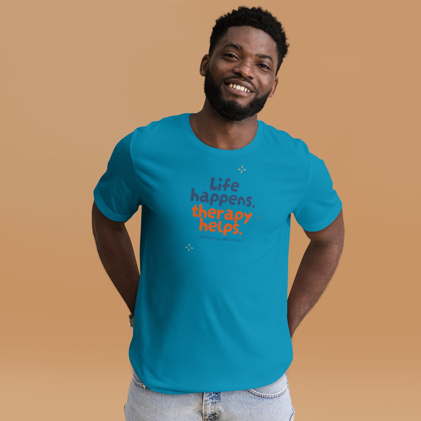 "Life Happens" Unisex t-shirt