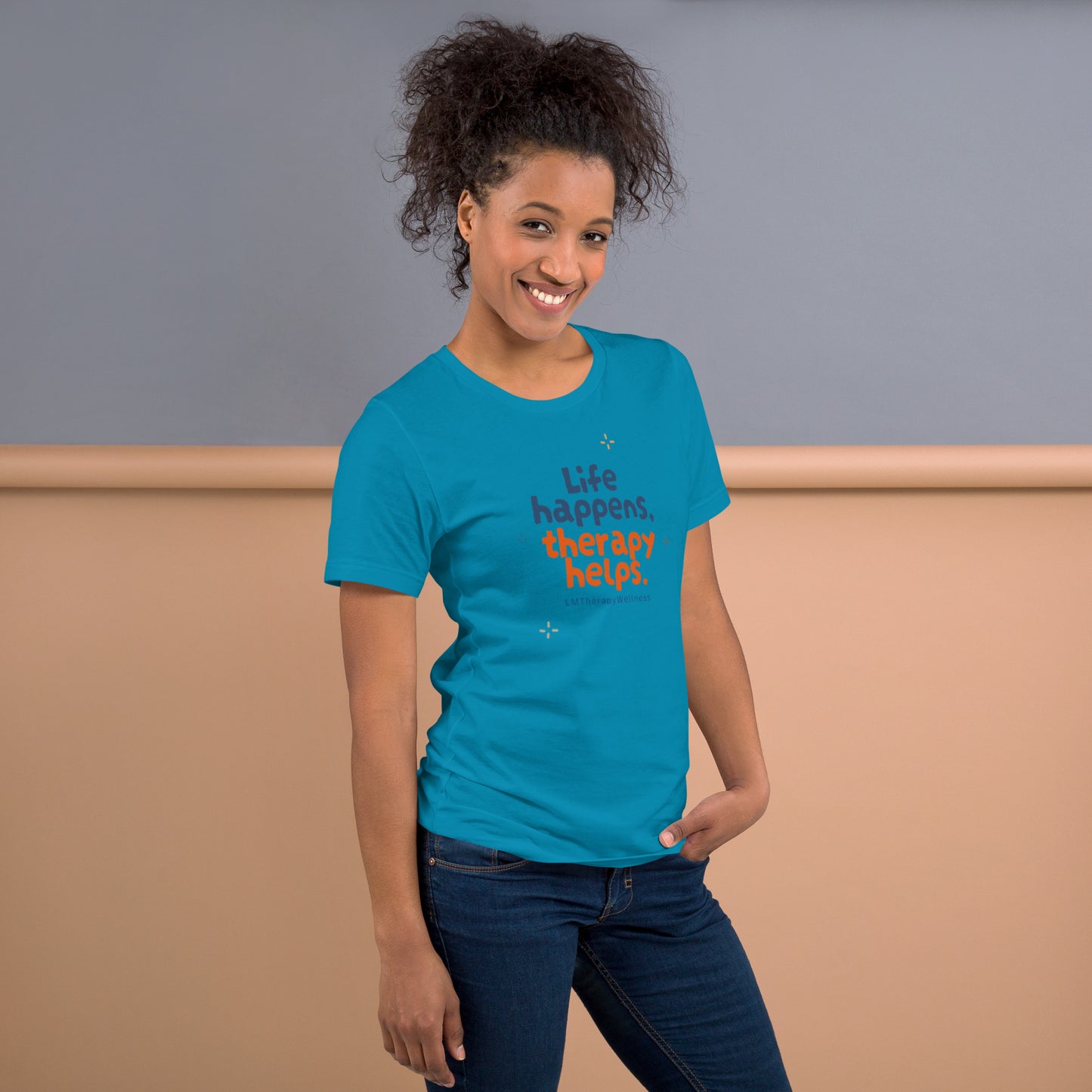 "Life Happens" Unisex t-shirt