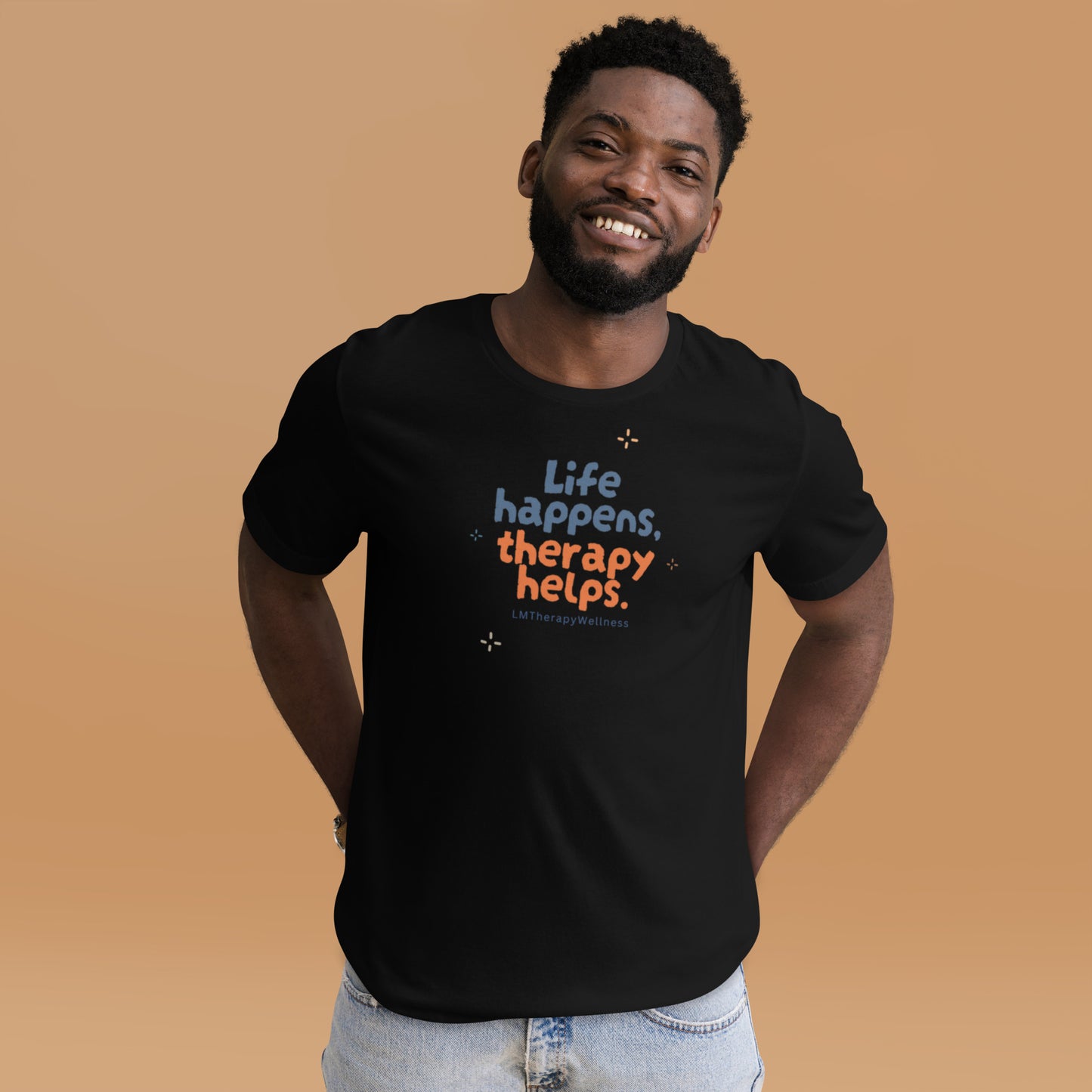 "Life Happens" Unisex t-shirt