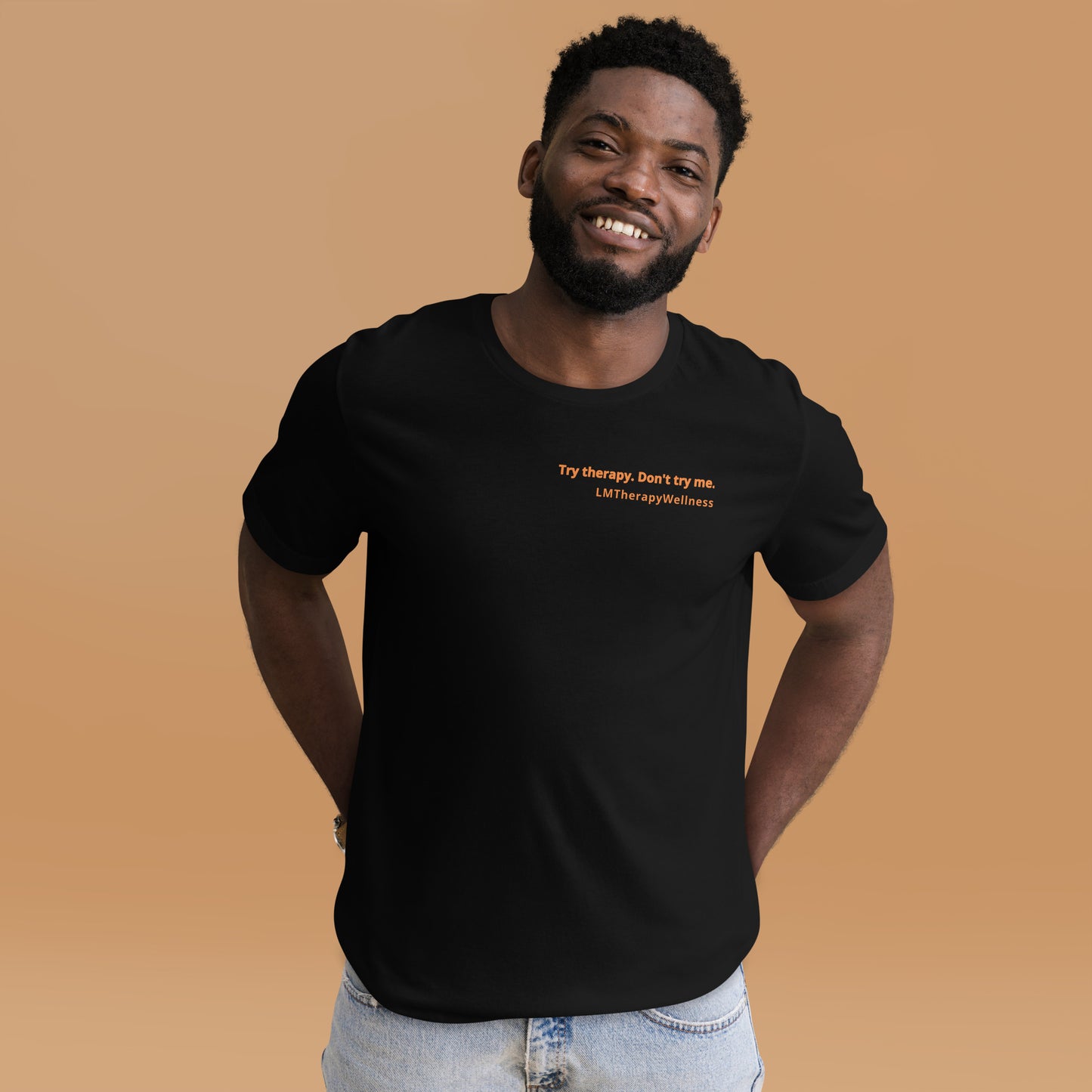 "Try Therapy. Don't Try Me" Unisex t-shirt