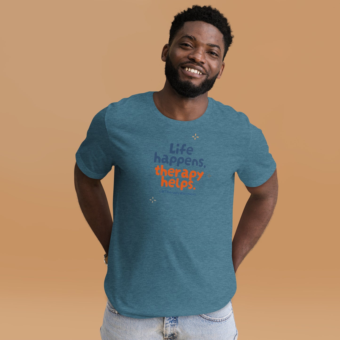 "Life Happens" Unisex t-shirt
