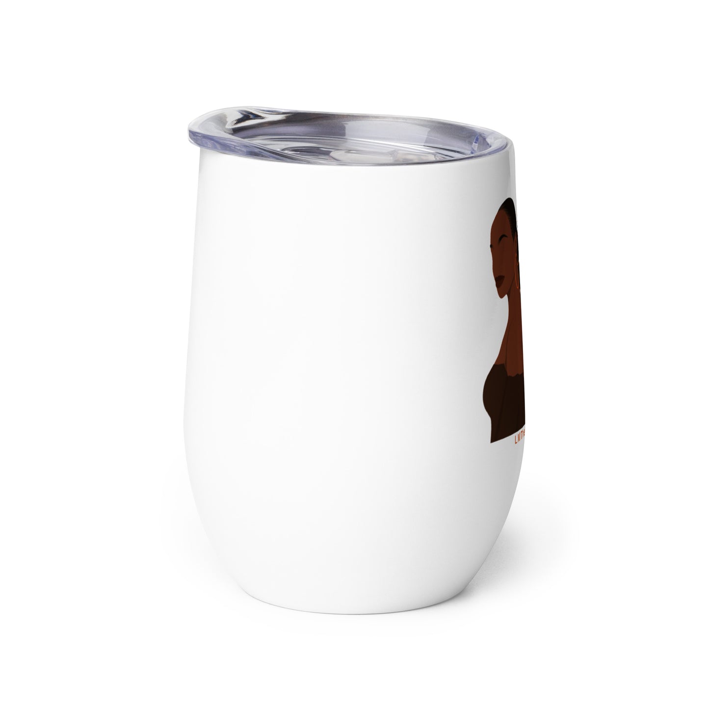Healed Whole Happy Wine Tumbler