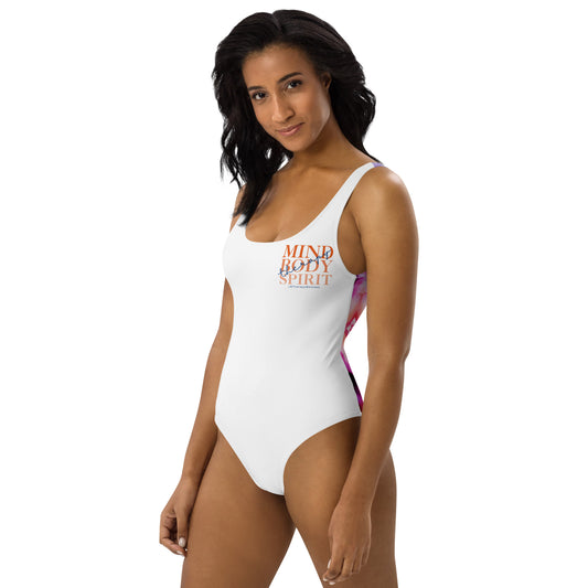 "Mind Body Spirit" One-Piece Swimsuit