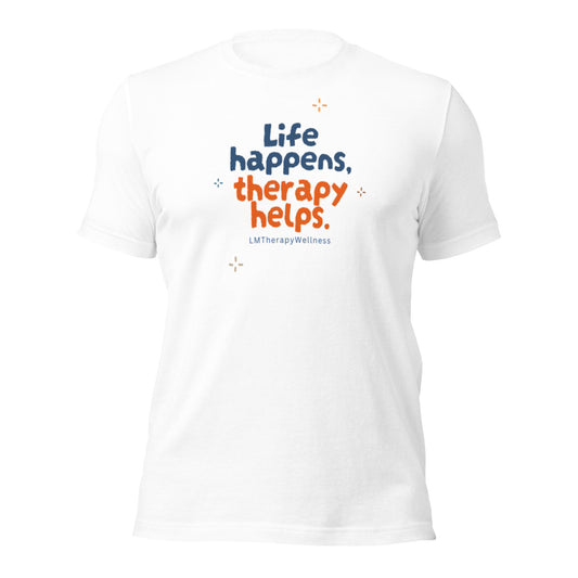 "Life Happens" Unisex t-shirt