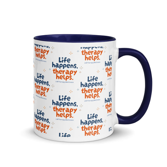 "Life Happens" Mug